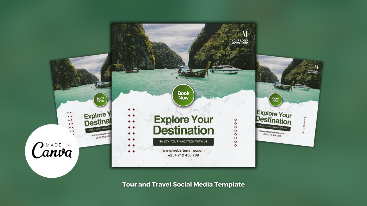 Template #365912 And Travel Webdesign Template - Logo template Preview