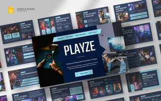 Playze - Gaming eSports Google Slides Template