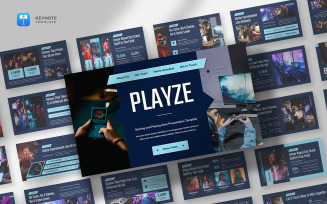 Playze - Gaming eSports Keynote Template