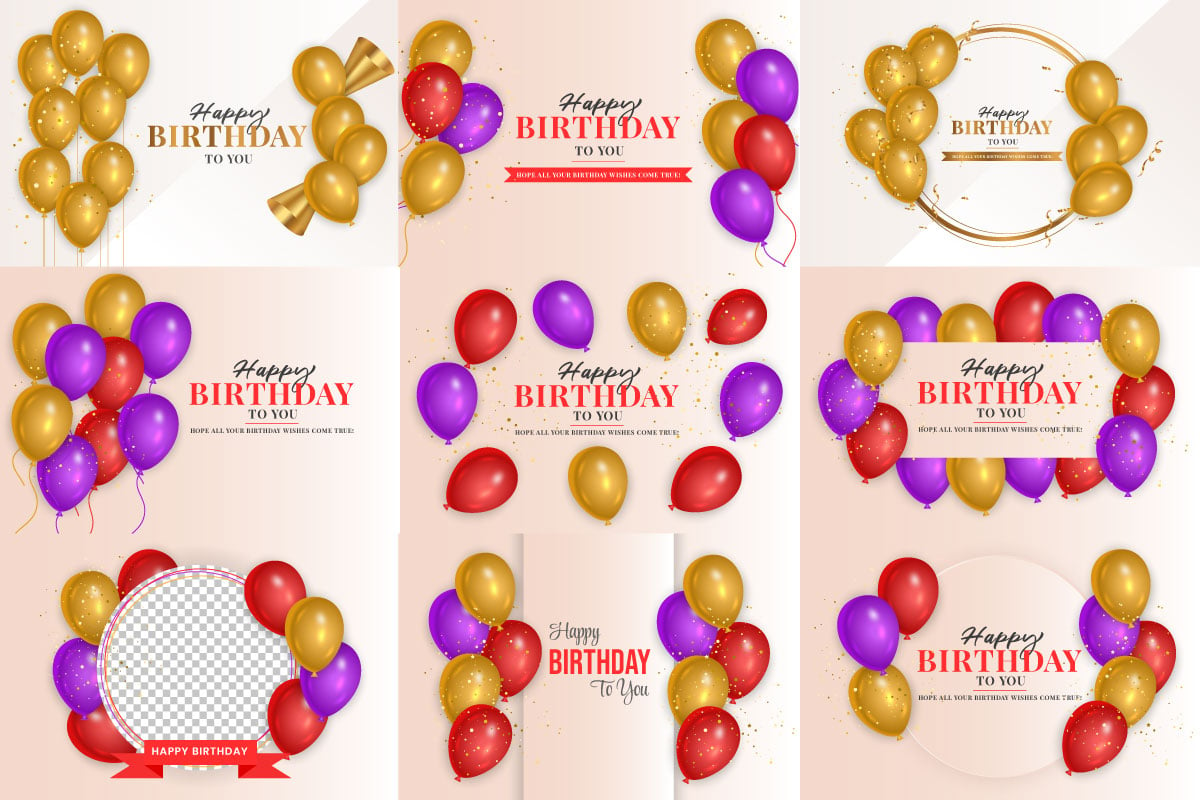 Template #366058 Birthday Gold Webdesign Template - Logo template Preview