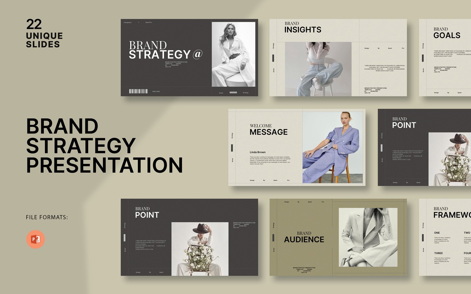 Template #366067 Strategy Presentation Webdesign Template - Logo template Preview