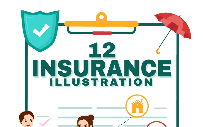 12 Business Insurance Illustration