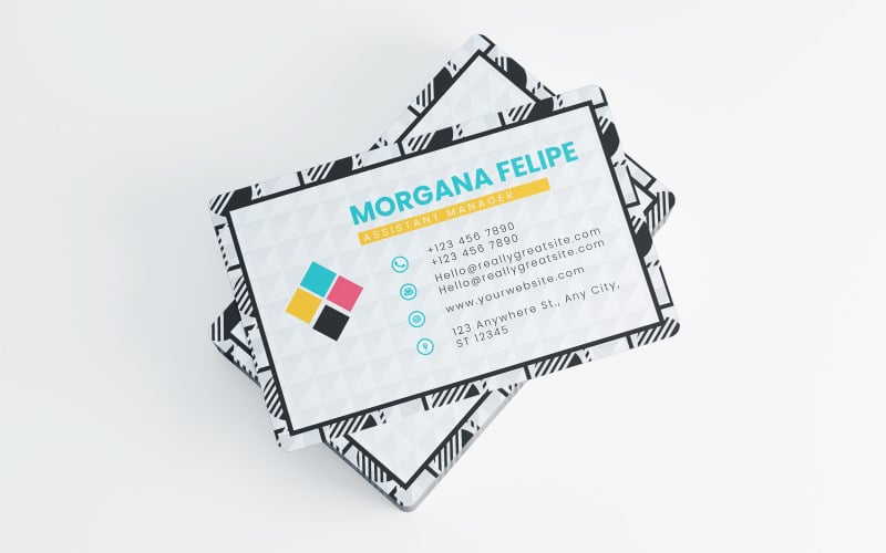 Business Card Design Style 12 Corporate Identity