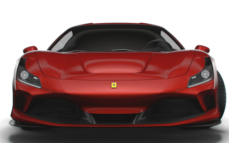 Ferrari F8 Tributo 2023 hypercar Model