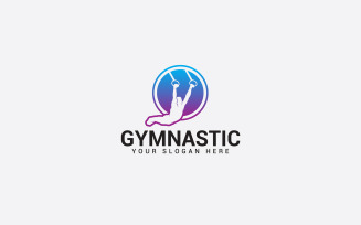 GYMNASTIC Logo Design Template
