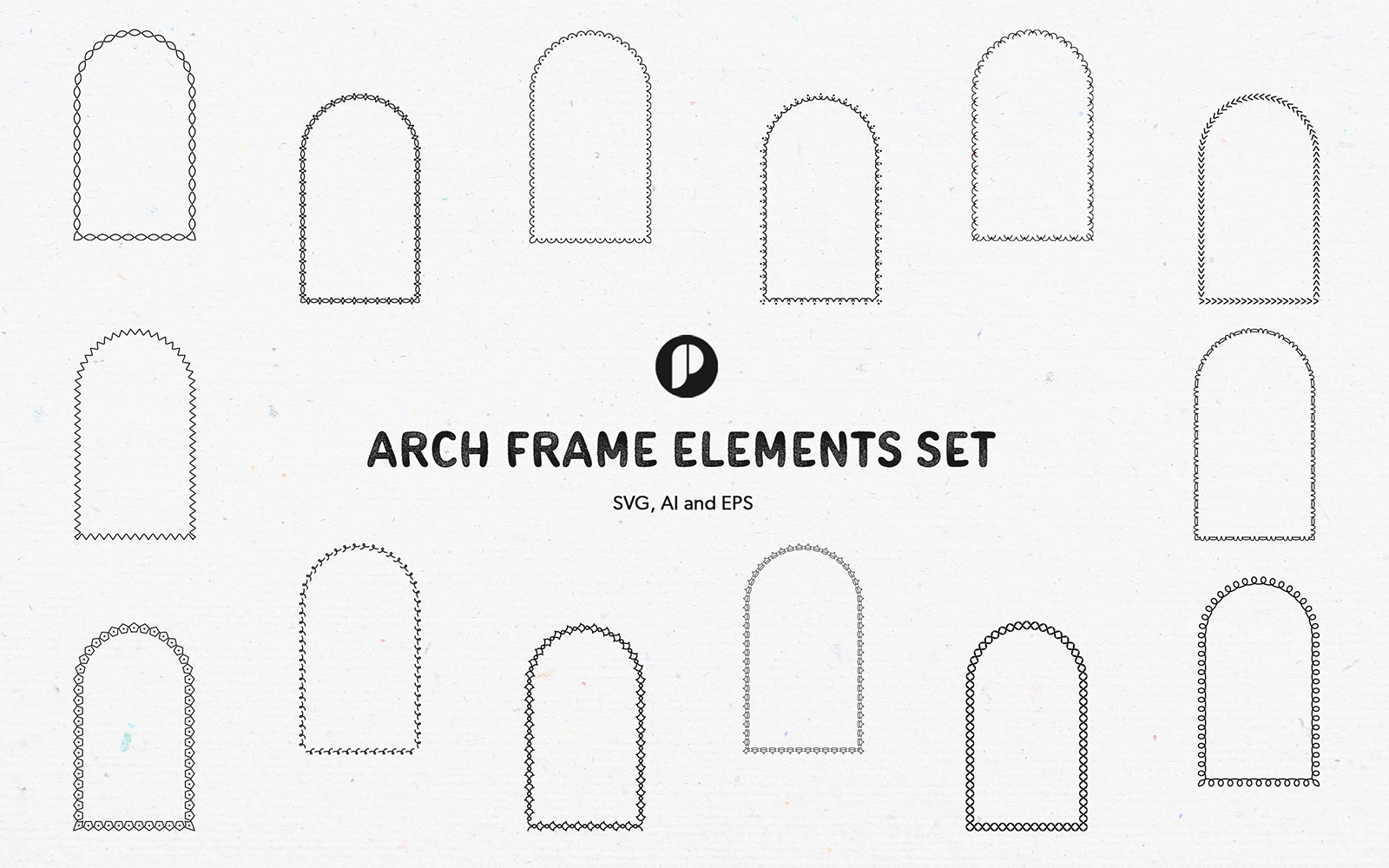 Kit Graphique #366244 Arch Cadre Web Design - Logo template Preview