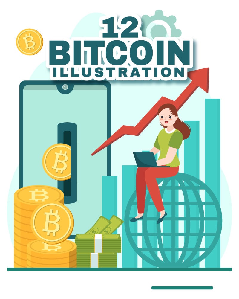 Kit Graphique #366259 Bitpice-de-monnaie Crypto Divers Modles Web - Logo template Preview