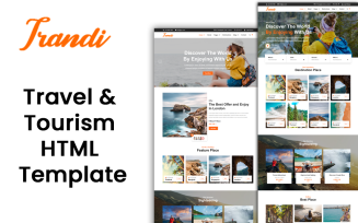 Trandi - Travel & Tourism HTML Template
