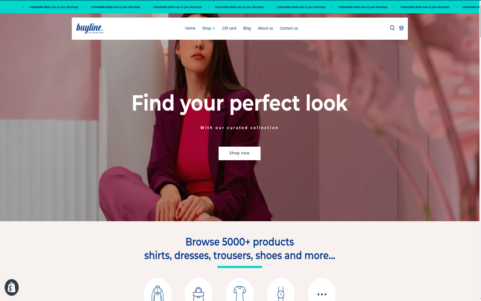 Buyline Shopify Multi-Purpose Theme