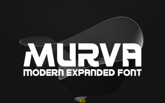 Murva - Modern Expanded Font