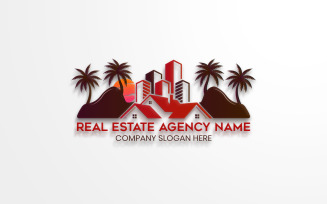 Real Estate Logo Template-Construction Logo-Property Logo Design...57
