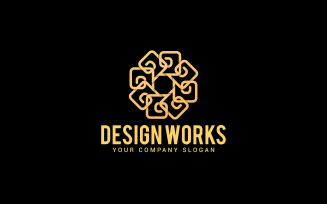 DESIGN WORKS Logo Design Template