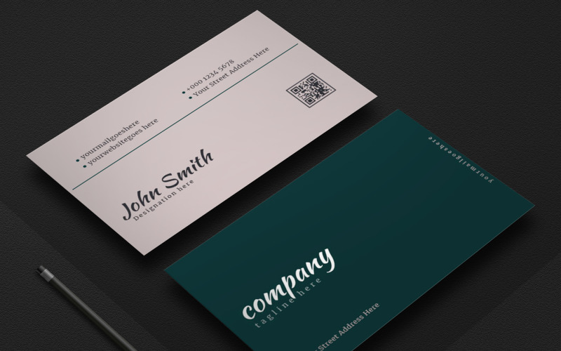 Modern and Luxury Business Card Design Corporate Identity