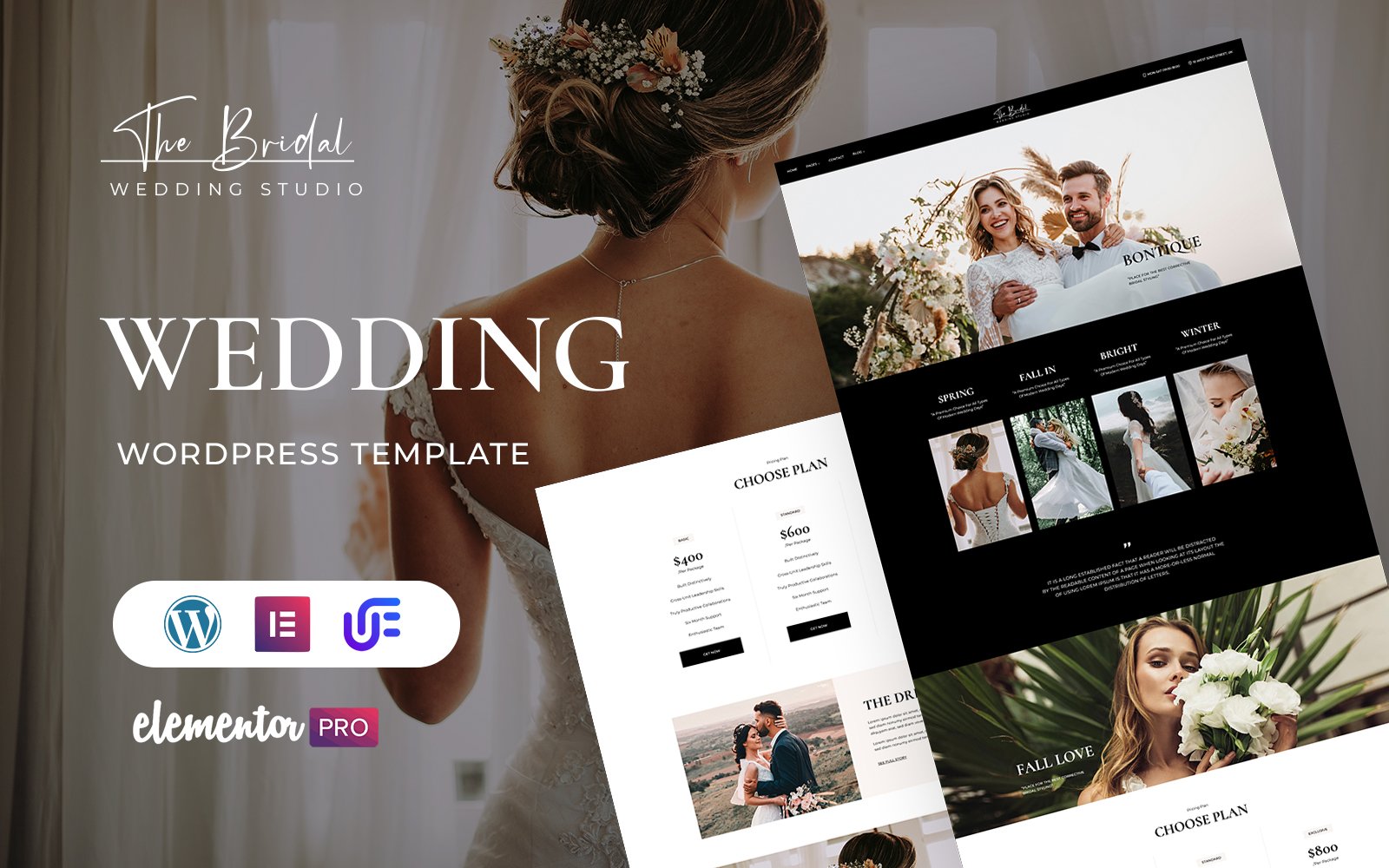 Template #366645 Bridal Bridegroom Webdesign Template - Logo template Preview