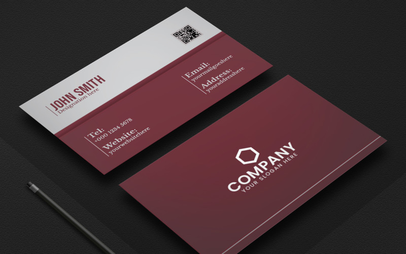 Creative and Luxury Business Card Template Design Corporate Identity