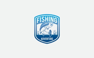 FISHING 4 Logo Design Template