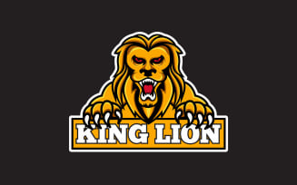 KING LION2 Logo Design Template
