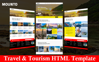 Mounto - Travel & Tourism HTML Template