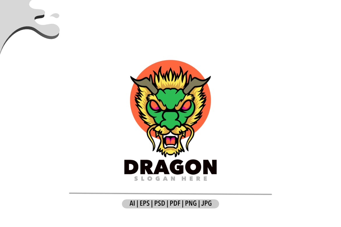 Kit Graphique #366714 Scary Dragon Web Design - Logo template Preview