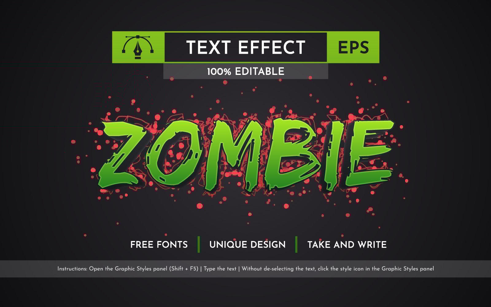 Kit Graphique #366777 Effet Font Web Design - Logo template Preview