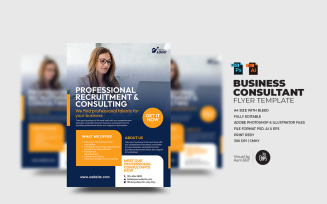Business Consultant Service flyer Template_V02