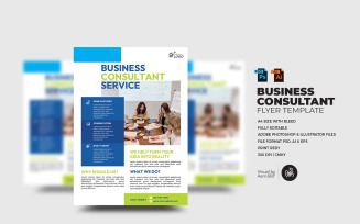Business Consultant Service flyer Template_V07