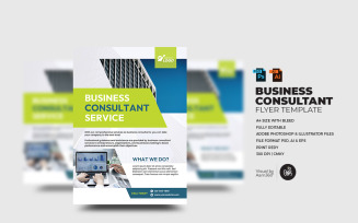 Business Consultant Service flyer Template_V09