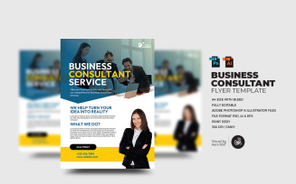 Business Consultant Service flyer Template_V12