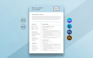 Canva and Word Computer Engineer Resume Template