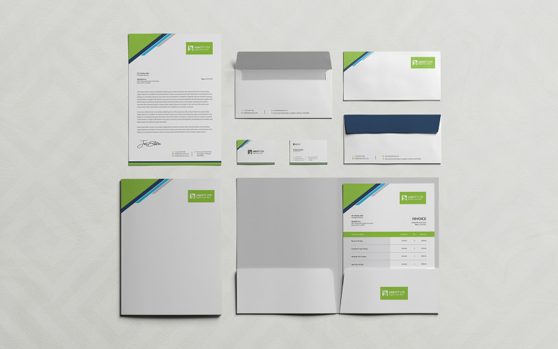 Corporate Identity Package Canva, Word & Photoshop