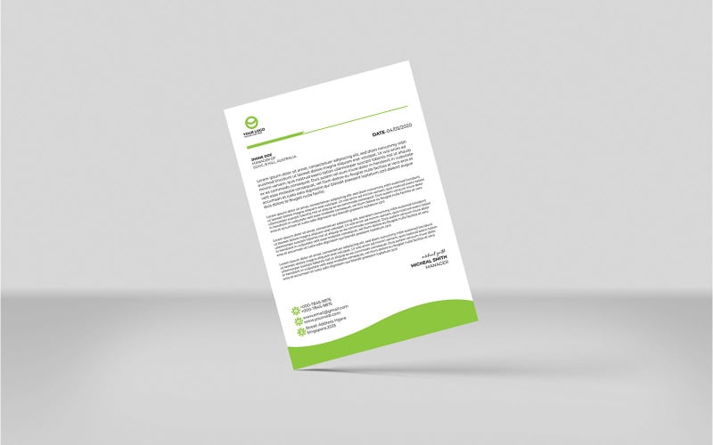 Letterhead - Template Corporate for business_ Free Corporate Identity