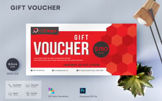 Printable Discount Gift Voucher Template