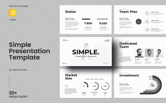 Simple Google Slides Presentation Layout