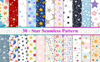Star Seamless Pattern, Star Pattern
