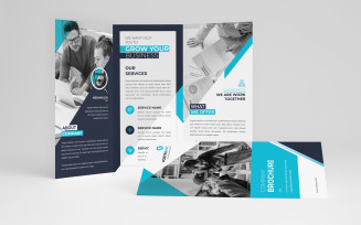 Creative Business Trifold Brochure Template