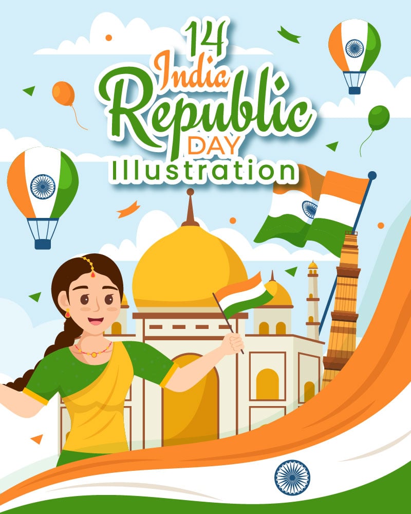 Kit Graphique #366900 India Rpublique Divers Modles Web - Logo template Preview