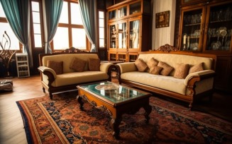 Interior of Italian Living Room 27
