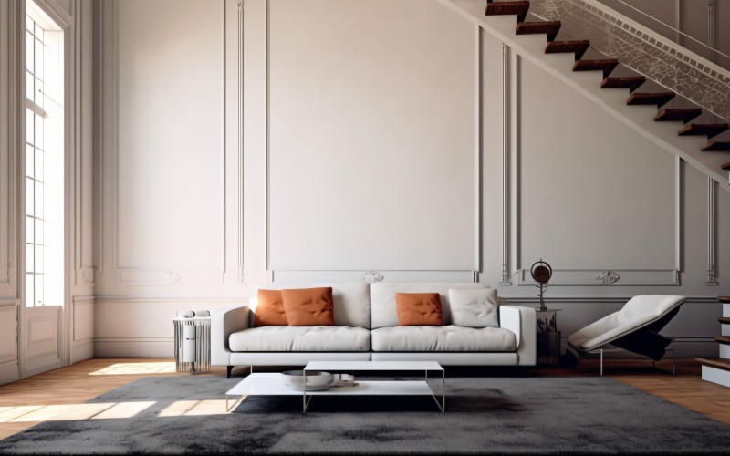 Italian Chic Captivating Living Room Interiors 104 Illustration