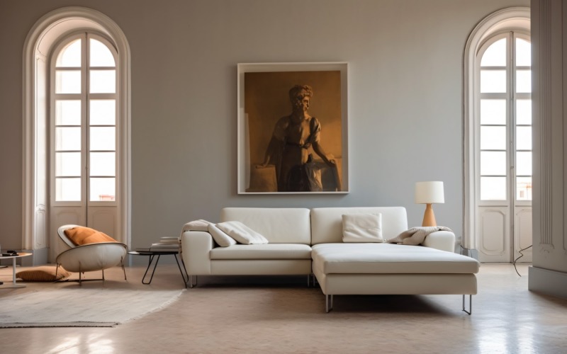 Majestic Italian Living Rooms A Symphony of Style 105 Illustration