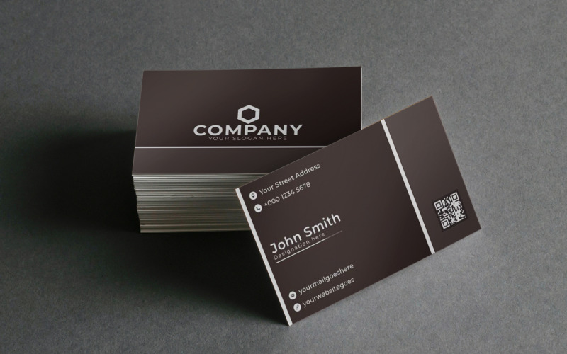Creative and Minimal Corporate Business card Corporate Identity