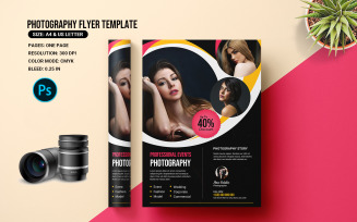 Photography Flyer Template. Adobe Photoshop Template