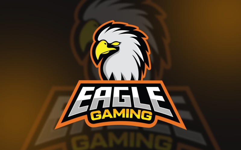 Eagle Mascot _ Esport Logo Design Logo Template