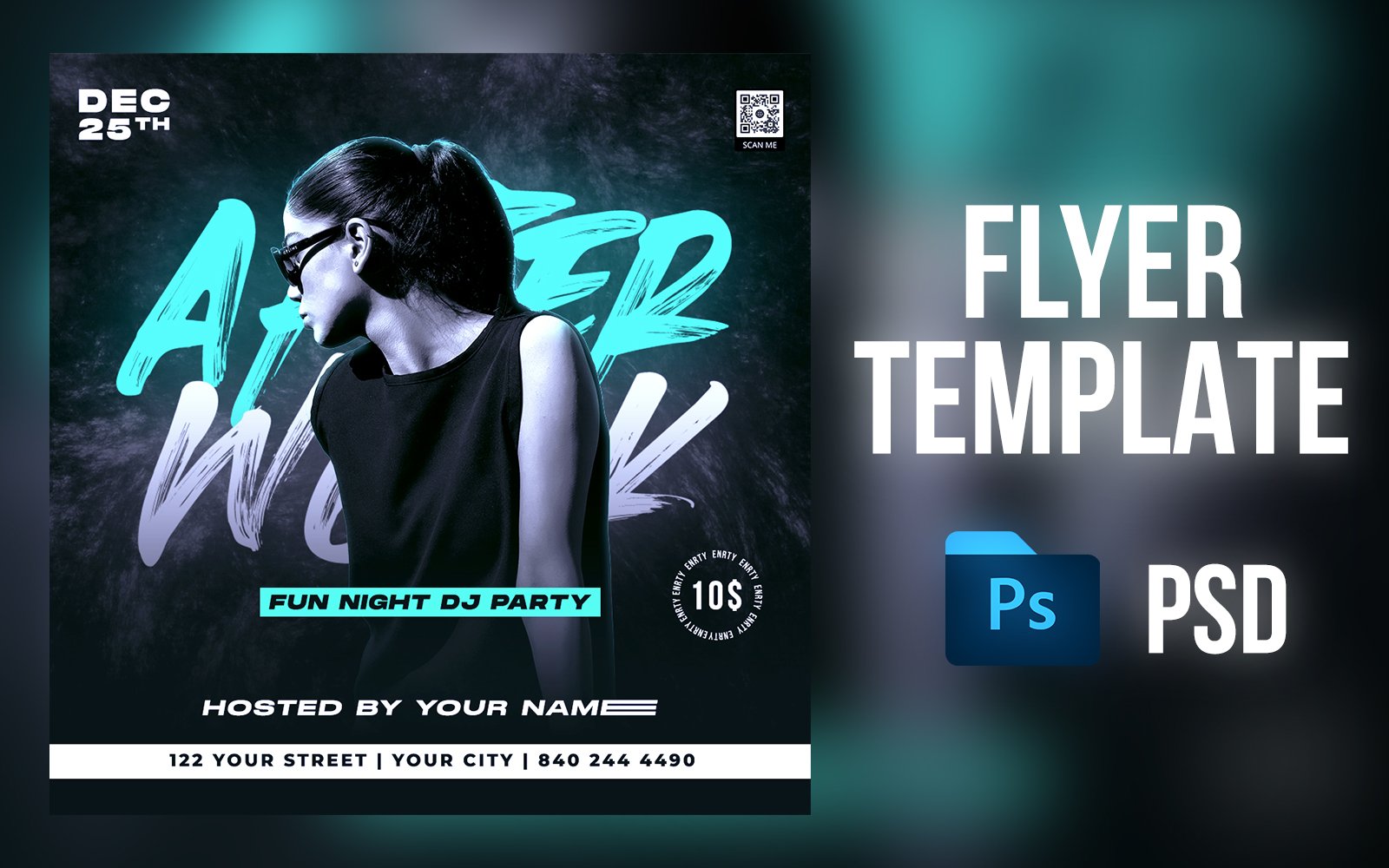 Template #367322 Background Banner Webdesign Template - Logo template Preview