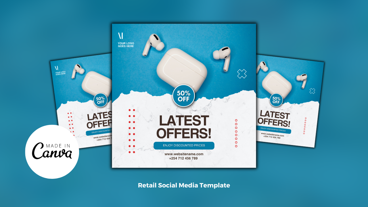 AirPods Sales Flyer Template