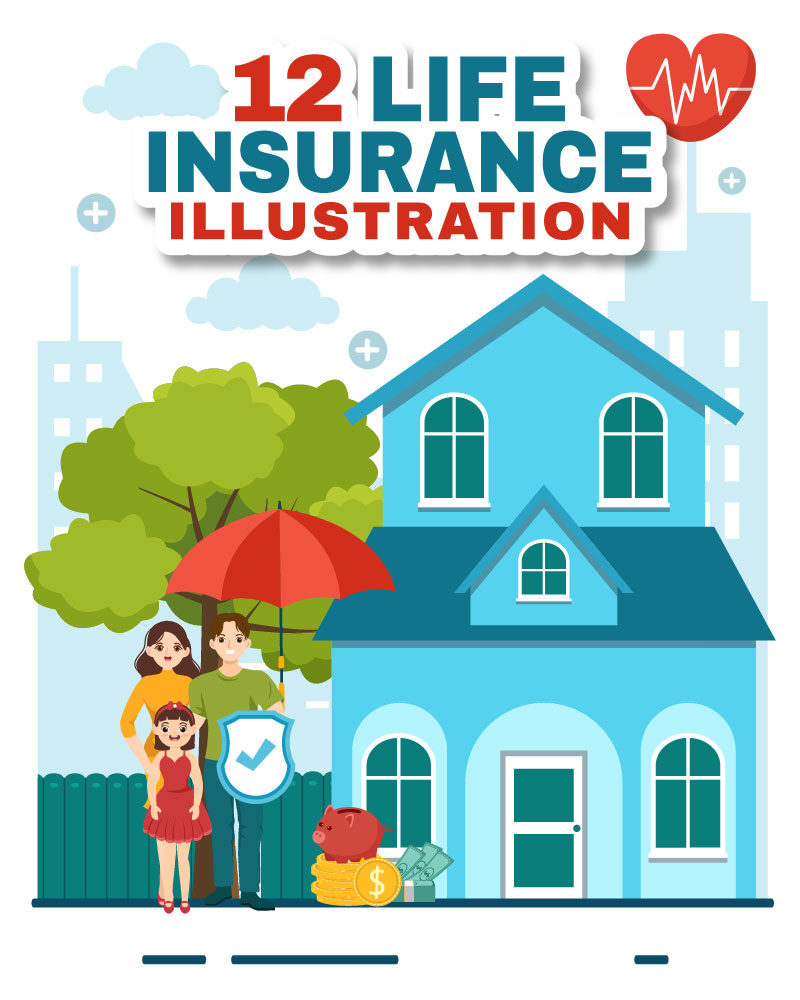 Kit Graphique #367354 Life Insurance Divers Modles Web - Logo template Preview
