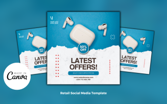AirPods Sales Flyer Template