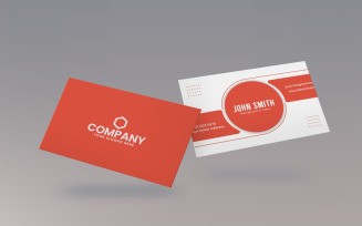 Creative and Clean Business Card Template Design