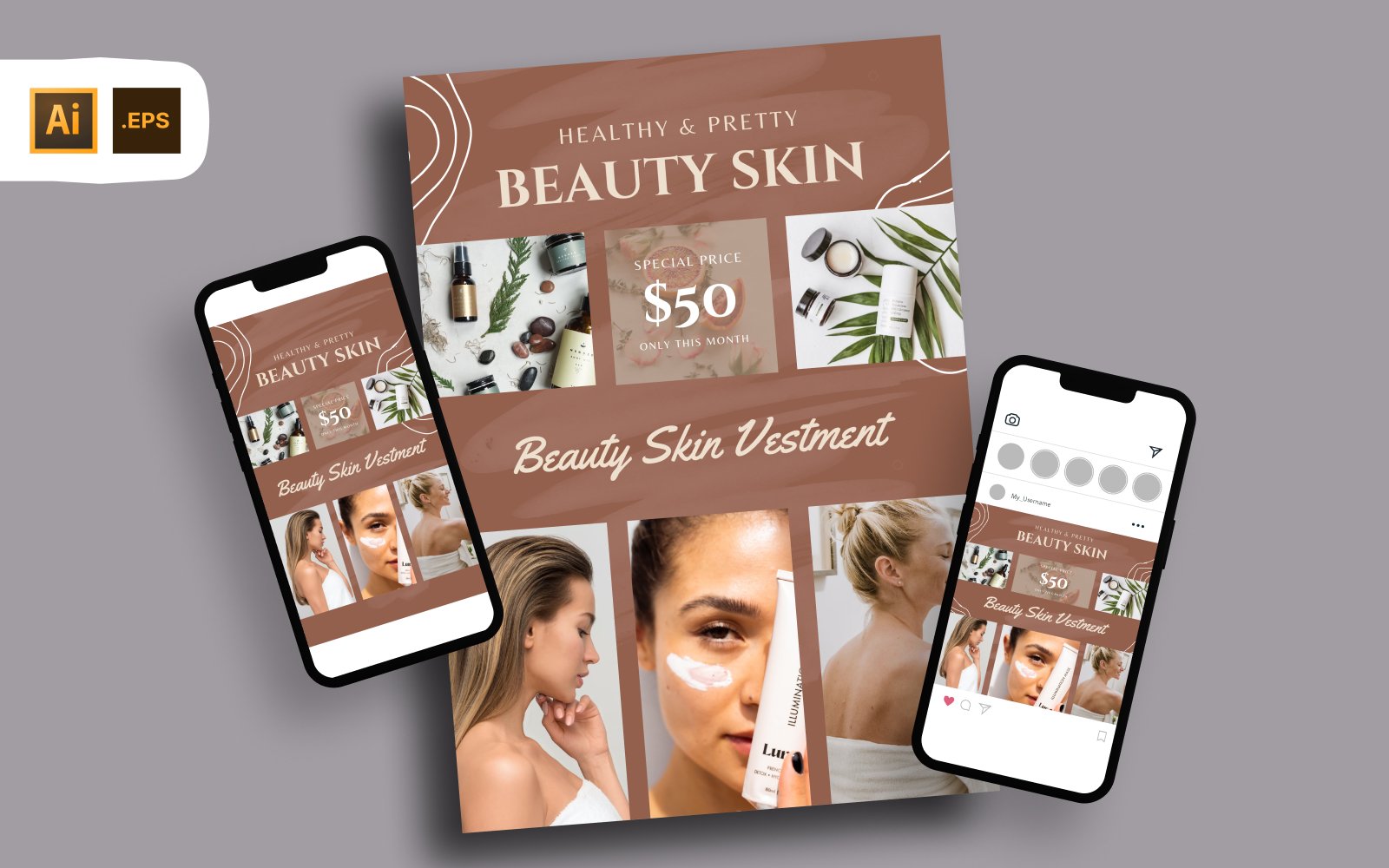 Template #367457 Skincare Beauty Webdesign Template - Logo template Preview