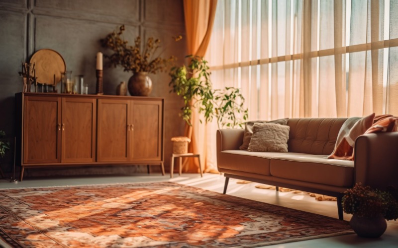 Elegance Redefined An Italian Living Room Oasis 264 Illustration