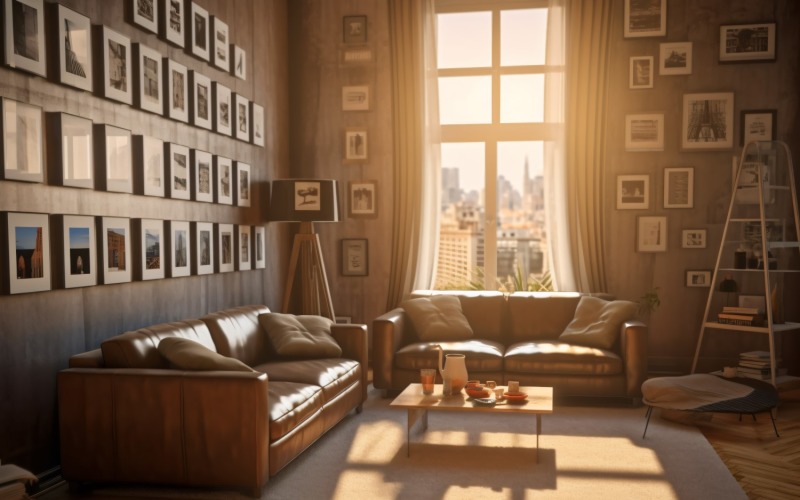 Elegance Redefined An Italian Living Room Oasis 299 Illustration